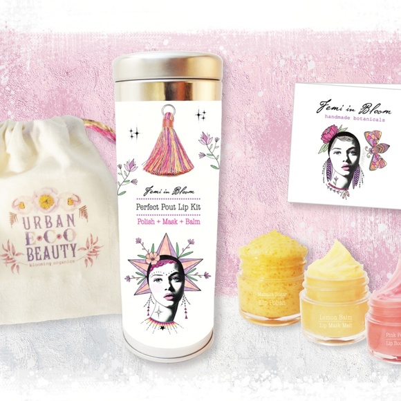 Perfect Pout Healthy Lip Booster Trio Kit / Organic Lip Plumping Kit - Picture 10 of 15